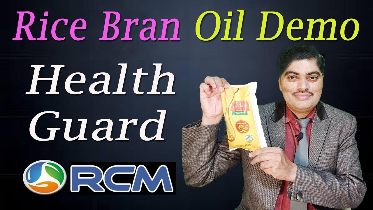 Rice Bran Oil Demo - Rcm Health Guard Oil - Oil Demo - Ravindra Jadhav