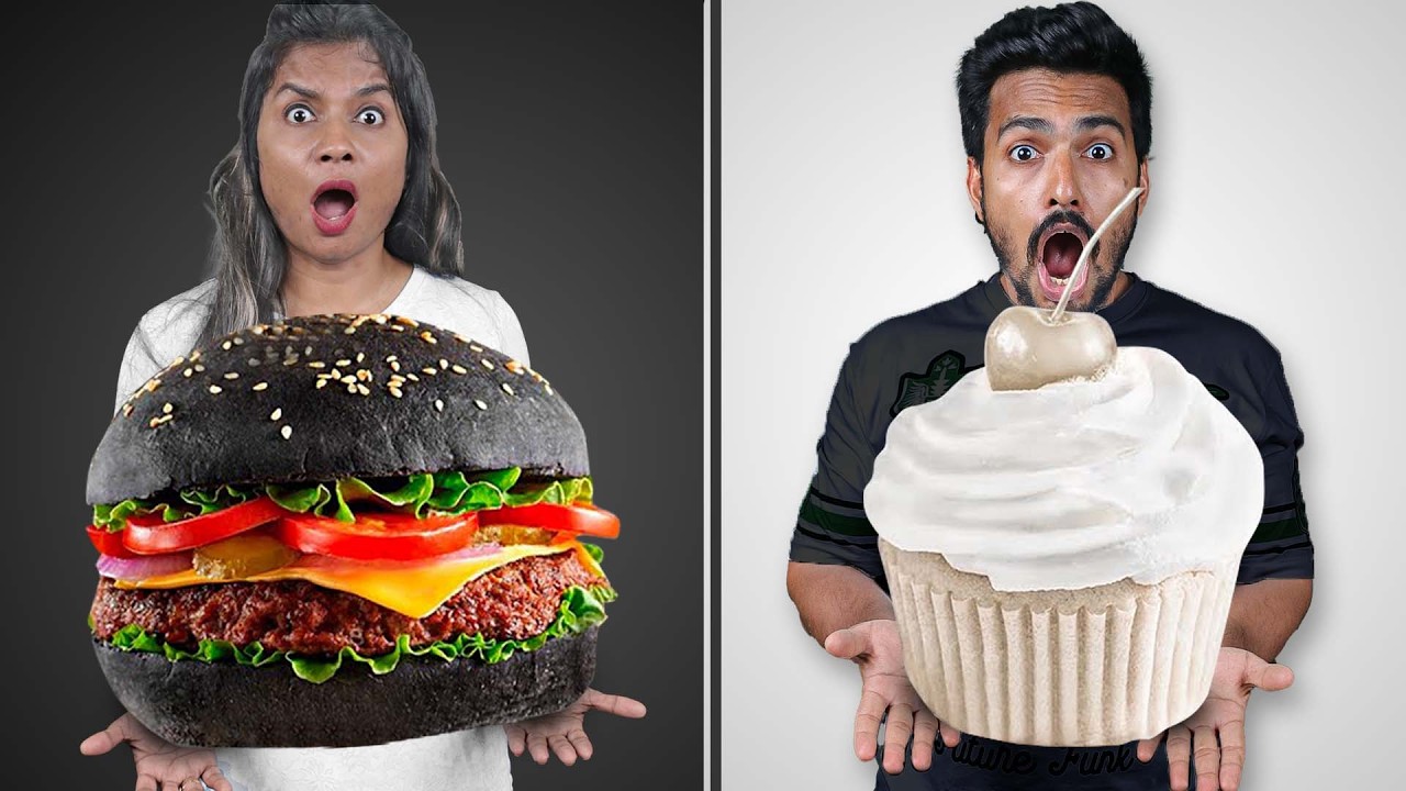 Only Black & White Shopping challenge in 500 Rs | Can We Do That ?
