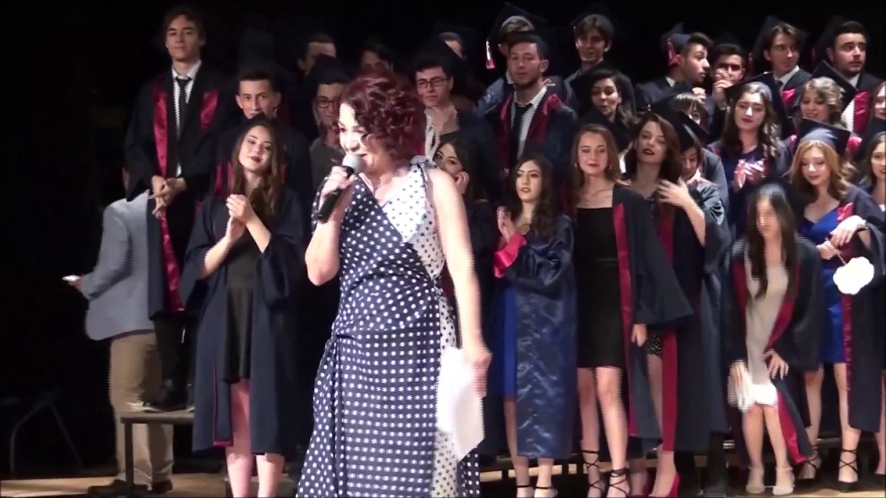 salih zeki Anadolu lisesi Nurdan Gül Kökten veda konuşması 2018
