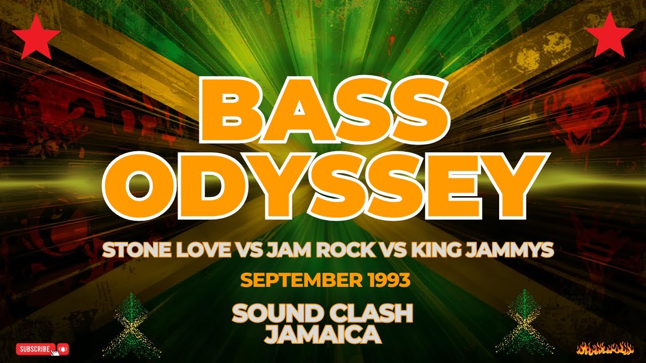 BASS ODYSSEY takes on Stone Love, Jamrock & King Jammys in Jamaica September 1993** 🔥🎶