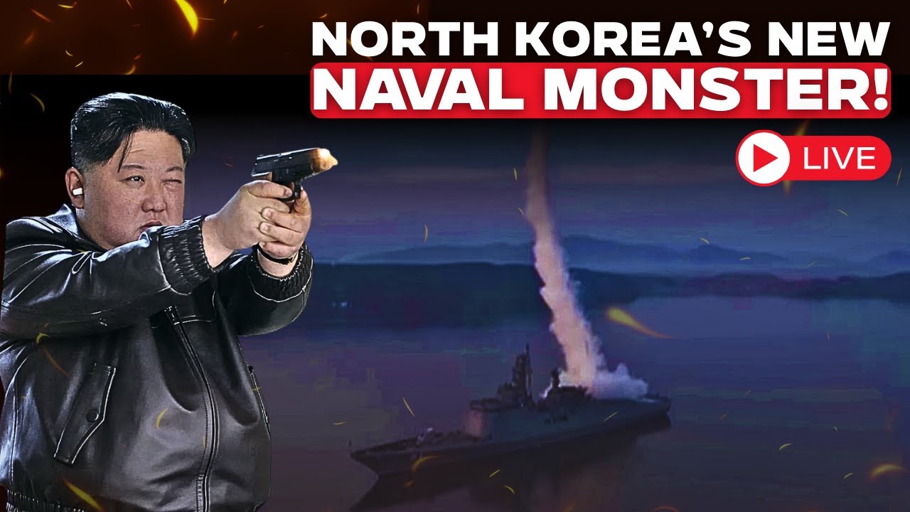 LIVE | Kim Jong Un’s Massive Military Display: 5000-Ton Destroyer & Cruise Missile Tests