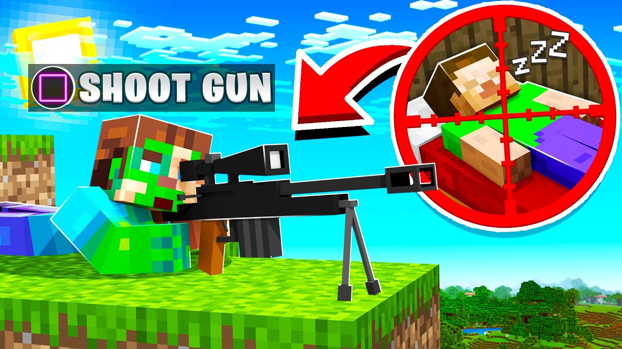 В MINECRAFT ДОБАВЛЕНО НОВОЕ ОРУЖИЕ! (безумие)