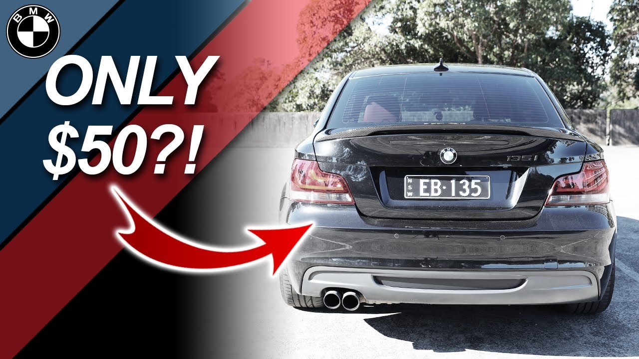 3 CHEAP VISUAL MODS for BMW 1 SERIES (E82)