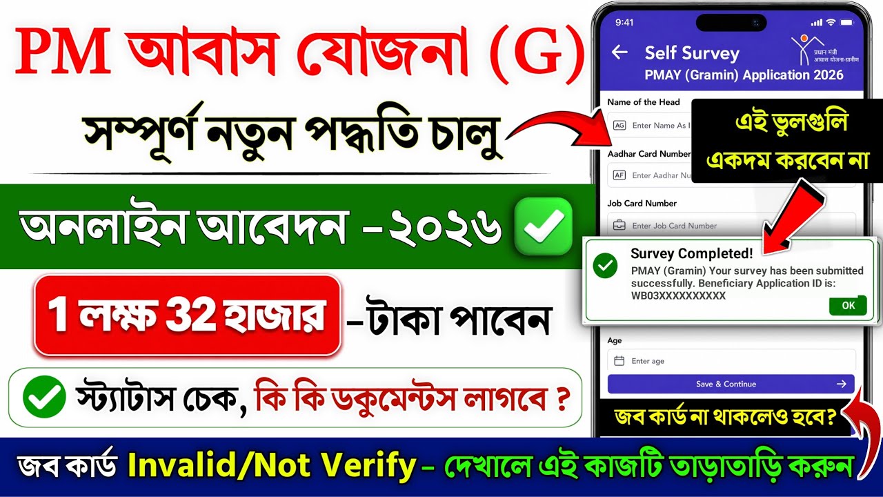 PM Awas Yojana Gramin Apply Online 2026 | Awas yojana apply kaise kare | abas jojona ghor apply