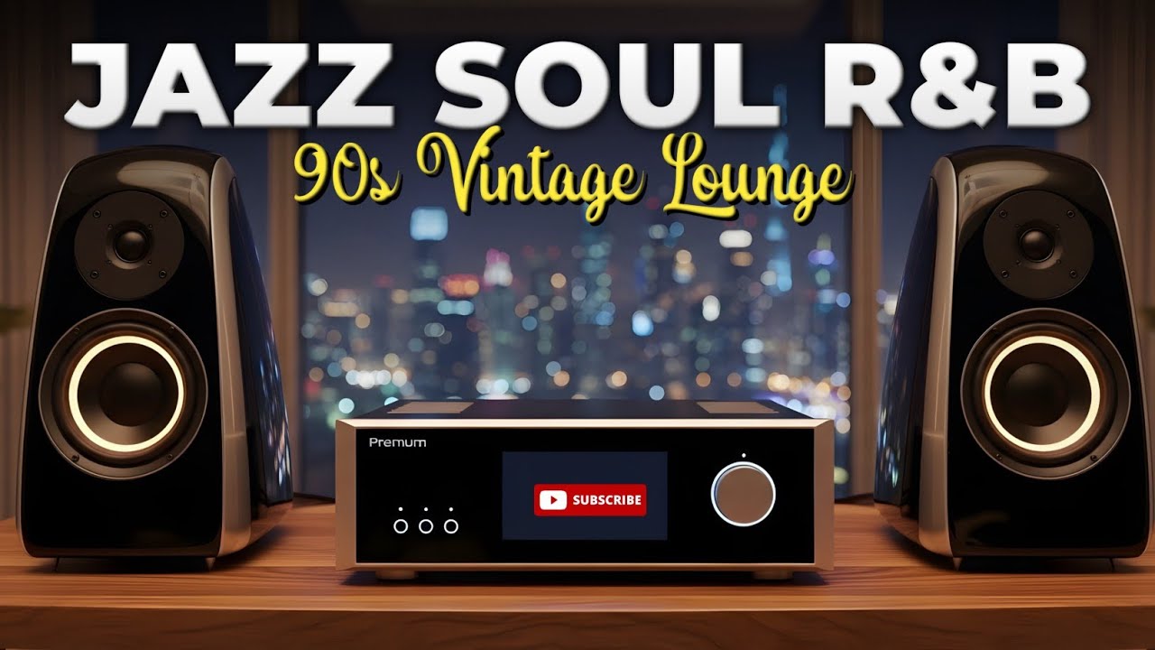 Smooth Jazz Café Night | 90s Vintage Mood