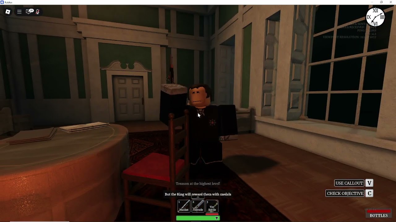 All Player to Player/NPC Dialogue in London - Westminster [Guts & Blackpowder]