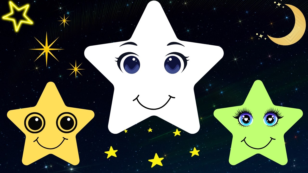 ✨Twinkle Twinkle Little Star 🌙 | Best Nursery Rhyme | Calming Lullaby 4 babies & toddlers