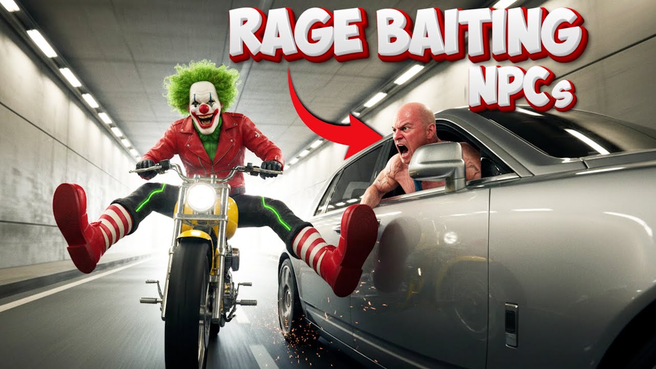 HOW TO DRIVE NPCs CRAZY WITH ONE KICK - GTA V