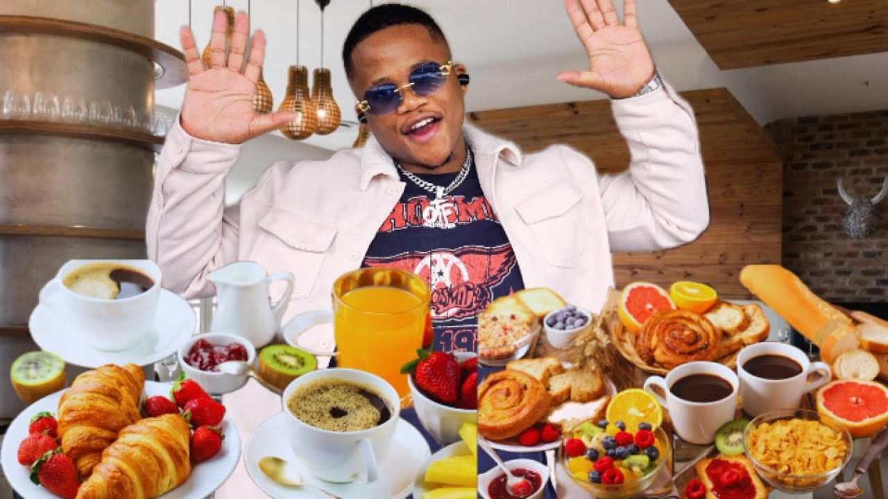 Thatoeverywhere at a breakfast buffet in Durban South Africa | a quick snack