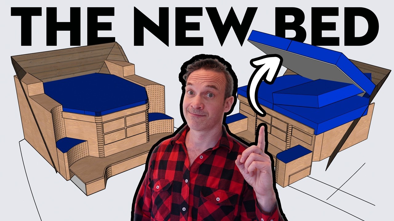 This Changes EVERYTHING!&hellip; Turning Our Bed Into a King | DIY Sailboat Refit