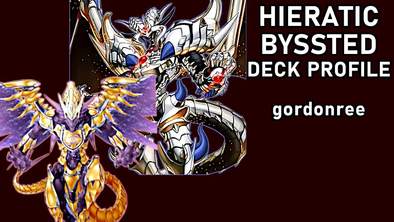 HIERATIC BYSSTED - Yugioh Deck Profile (DABL FORMAT Pre-Release)
