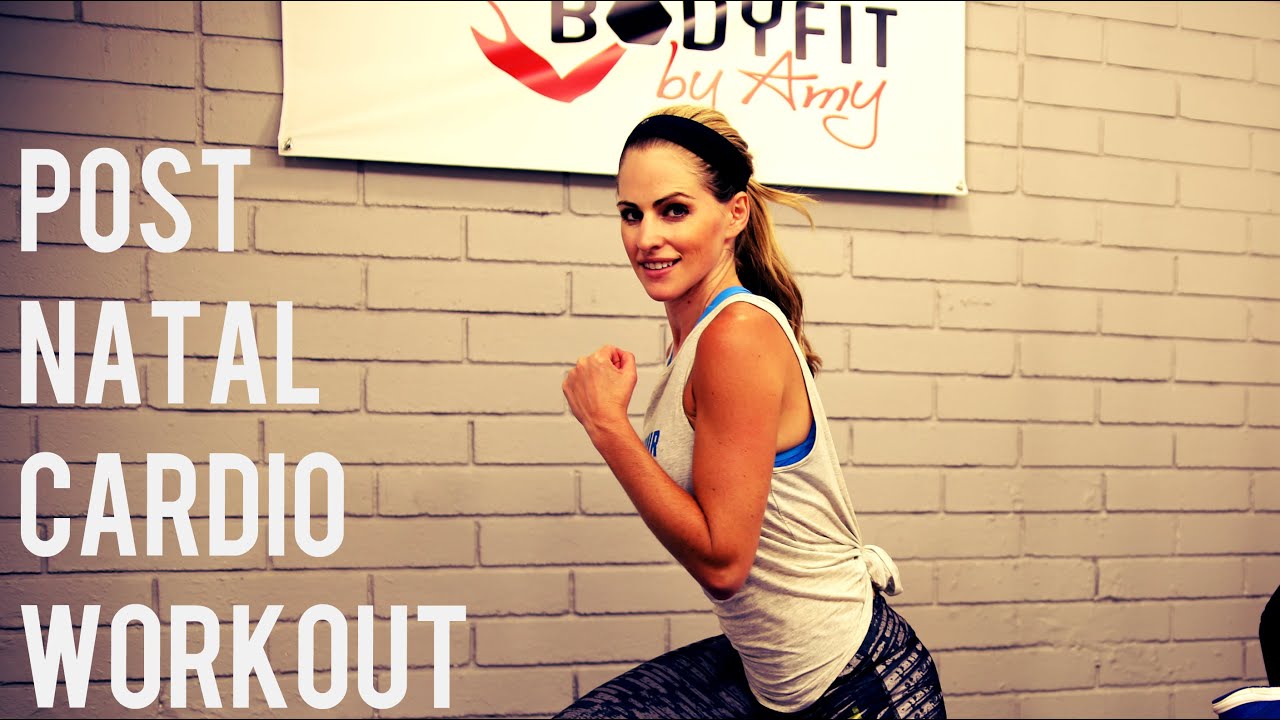 20 Minute Postnatal Cardio Workout For After Pregnancy
