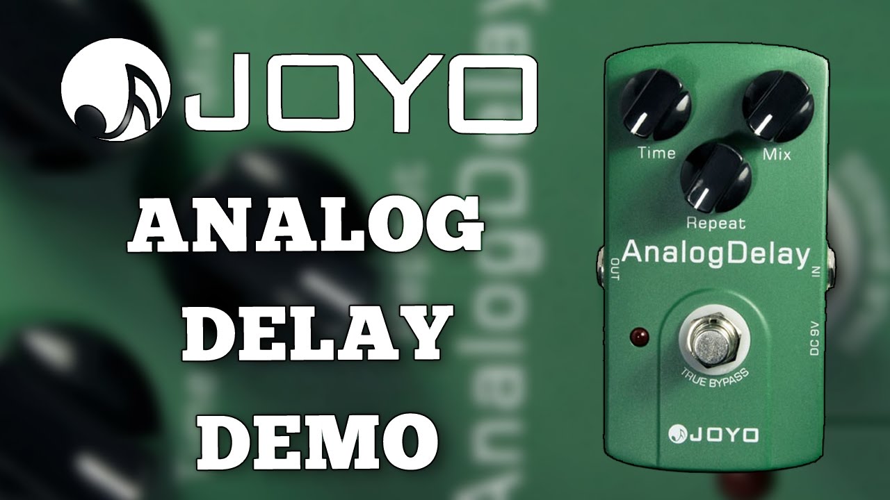 Joyo Analog Delay JF-33 Demo