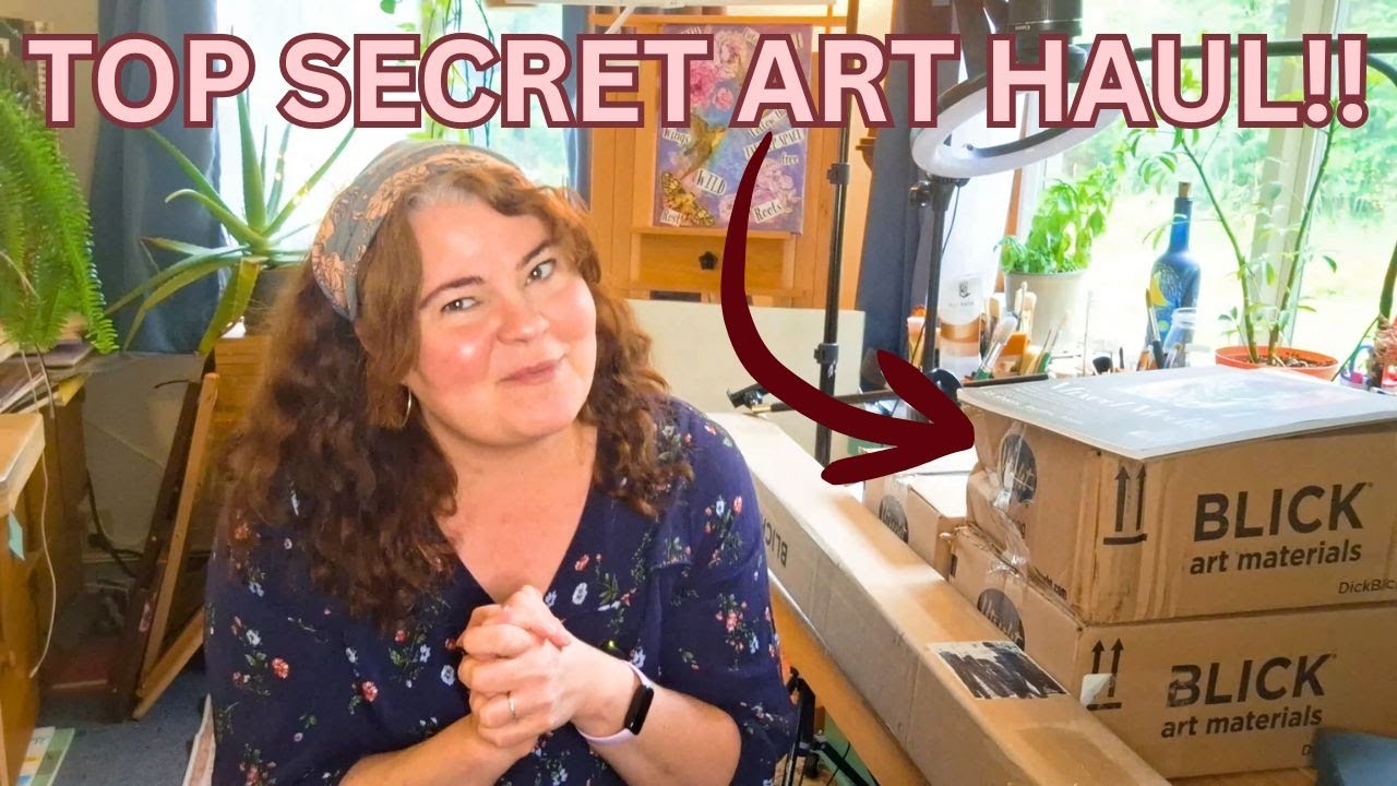 I Can&rsquo;t Tell You What This Art Haul Is For! + Chatty Swatching!