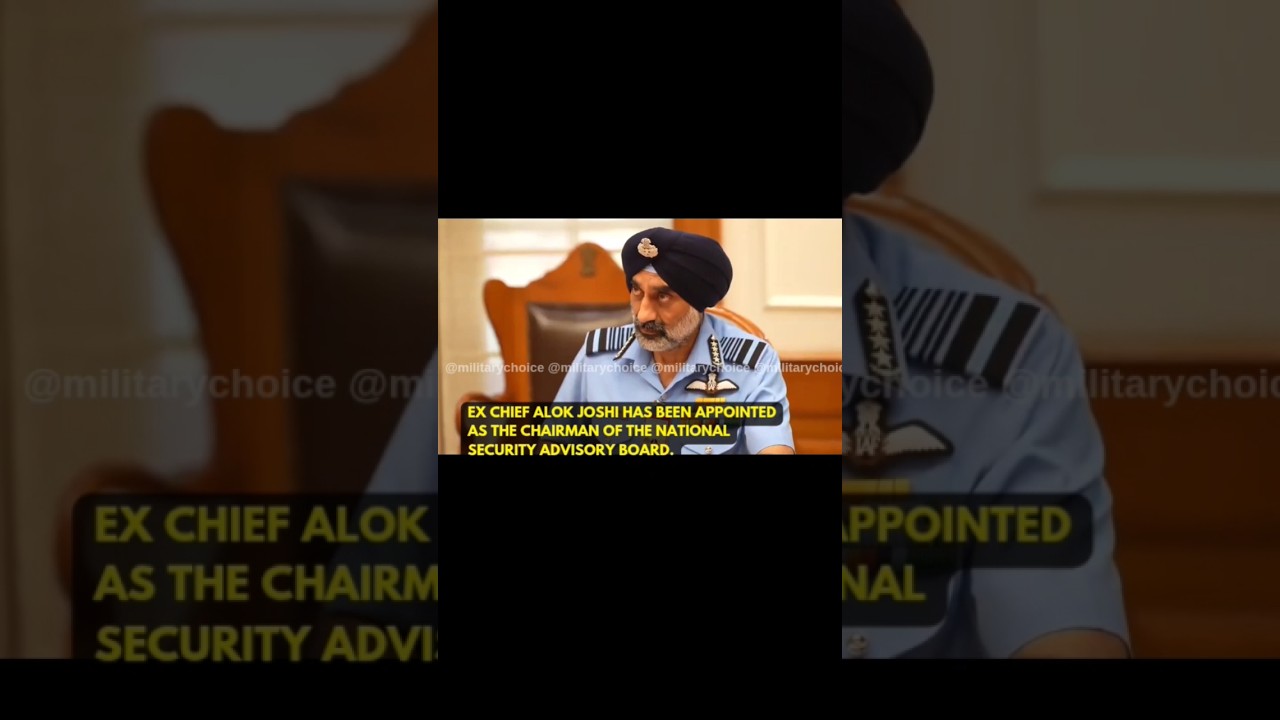 Ex R&AW chief Alok Joshi appointed as the Head of the National Security Advisory Board #shorts