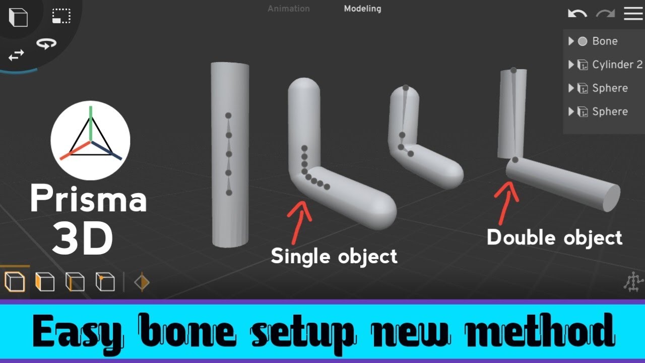 Unbelievable Bone Setup Trick to Animate Objects in Prisma 3D: Bone Setup Secrets Revealed!