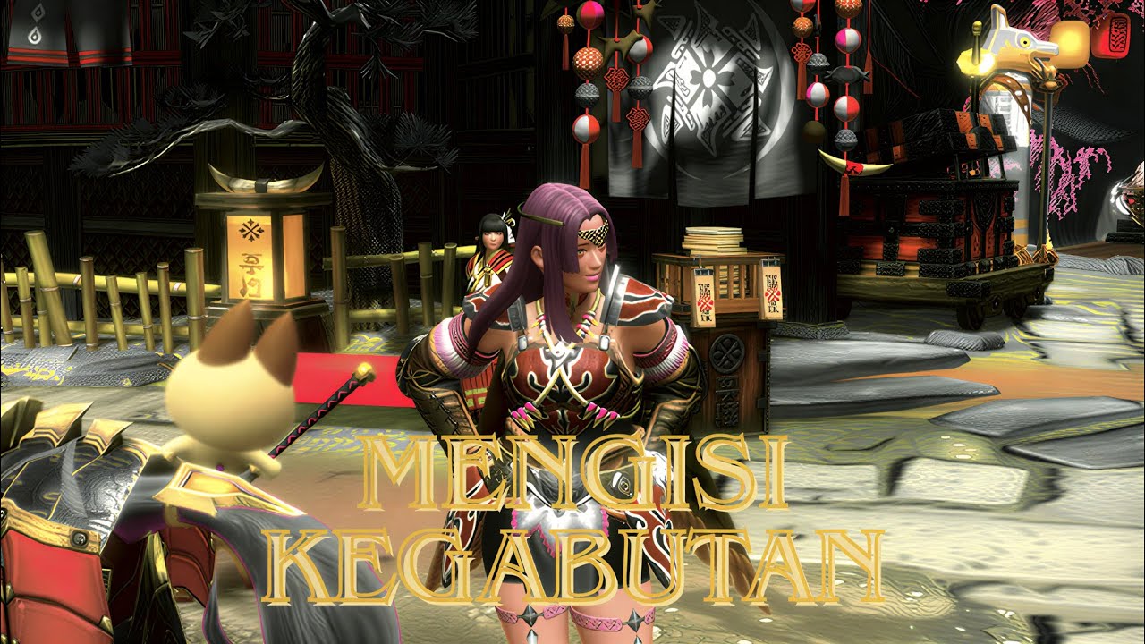 Monster Hunter Rise Demi Isi Kegabutanku