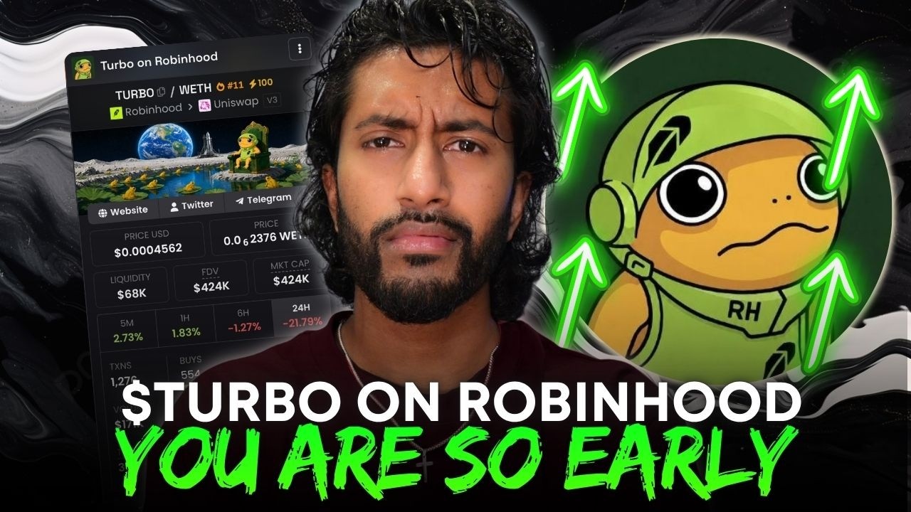 $TURBO on the Robinhood Chain? You are SO Early...