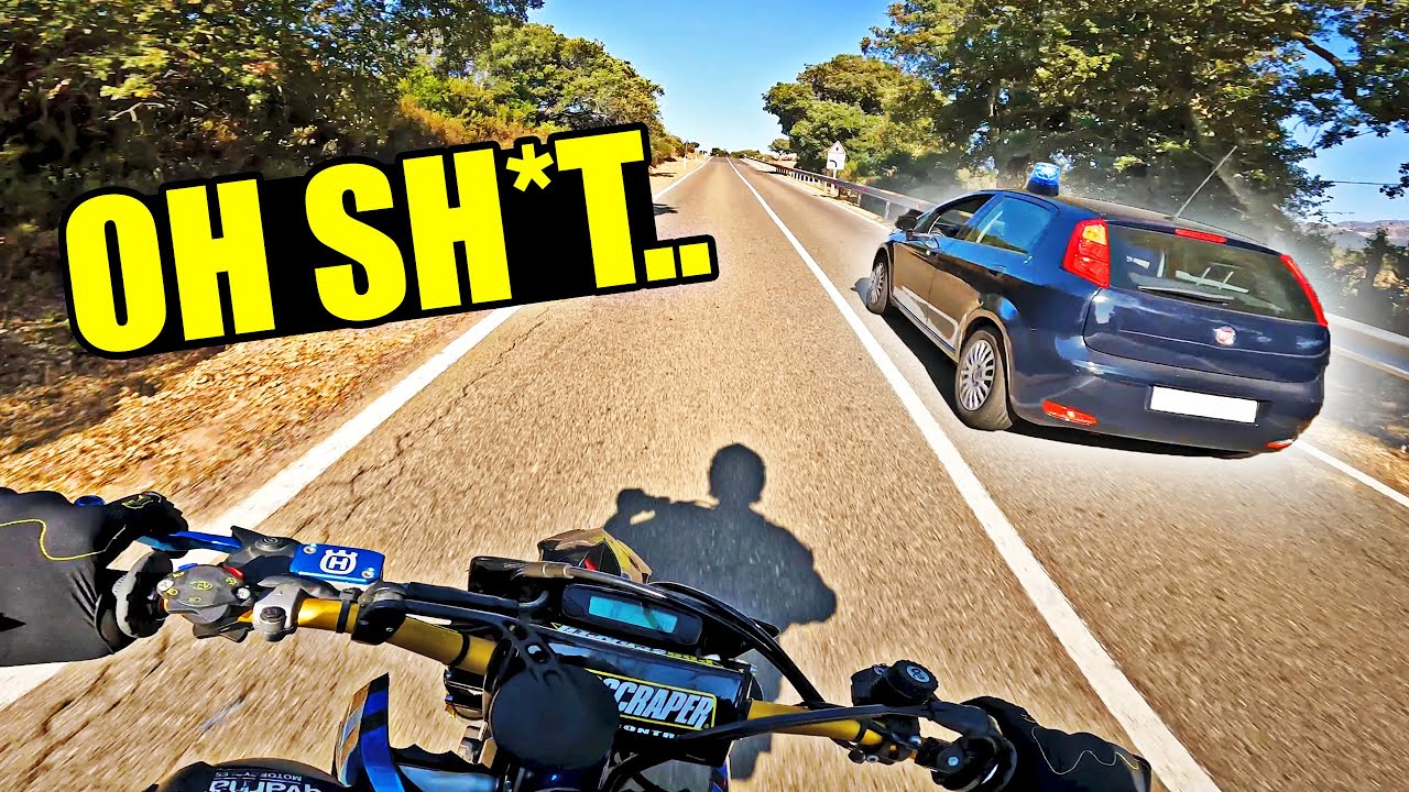 OVERTAKING THE POLICE (realizing too late)
