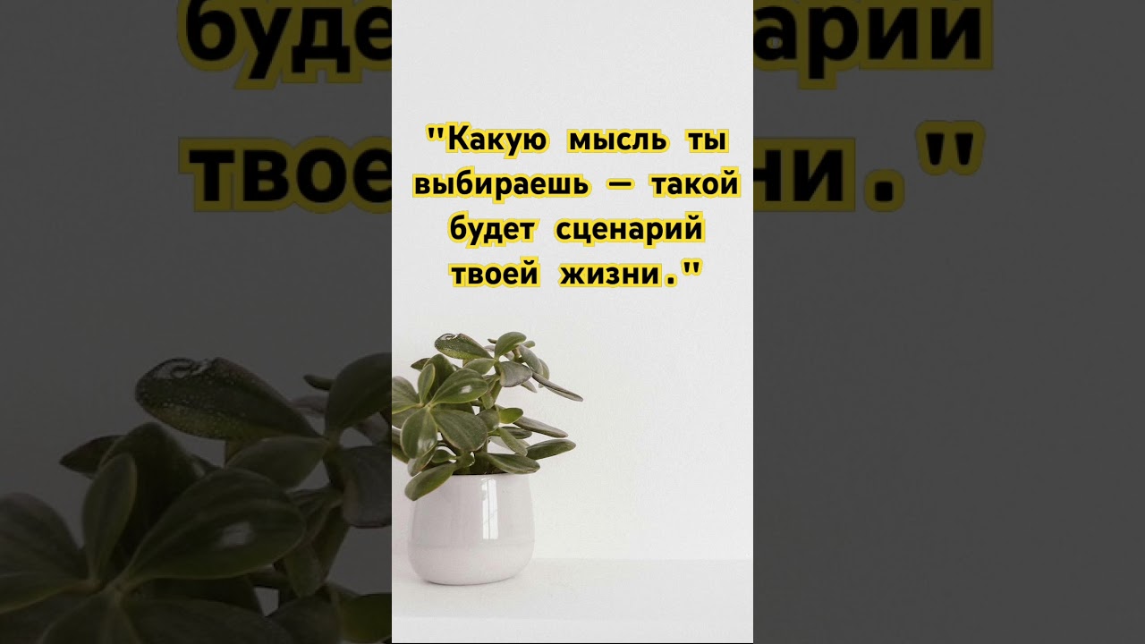 Сила мысли. 