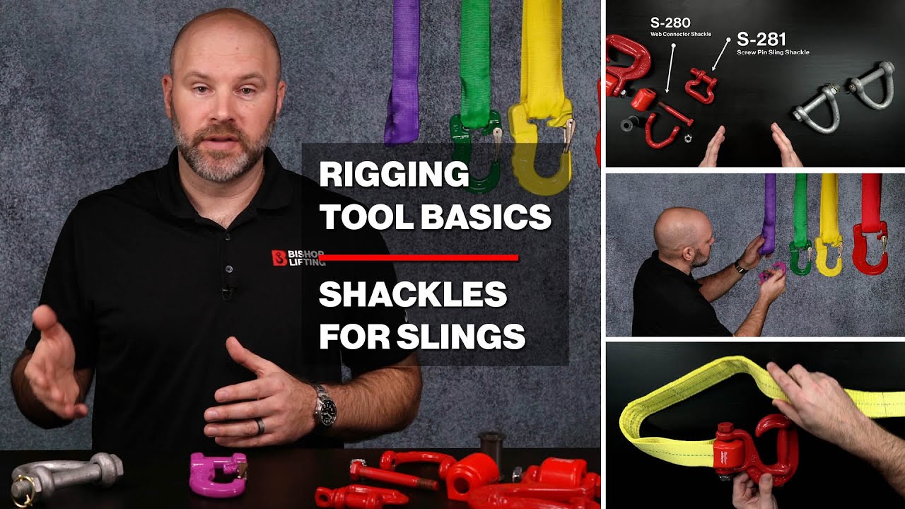 Special Shackles Designed for Synthetic Slings | Make Your Work Easier with the Right Rigging Tools