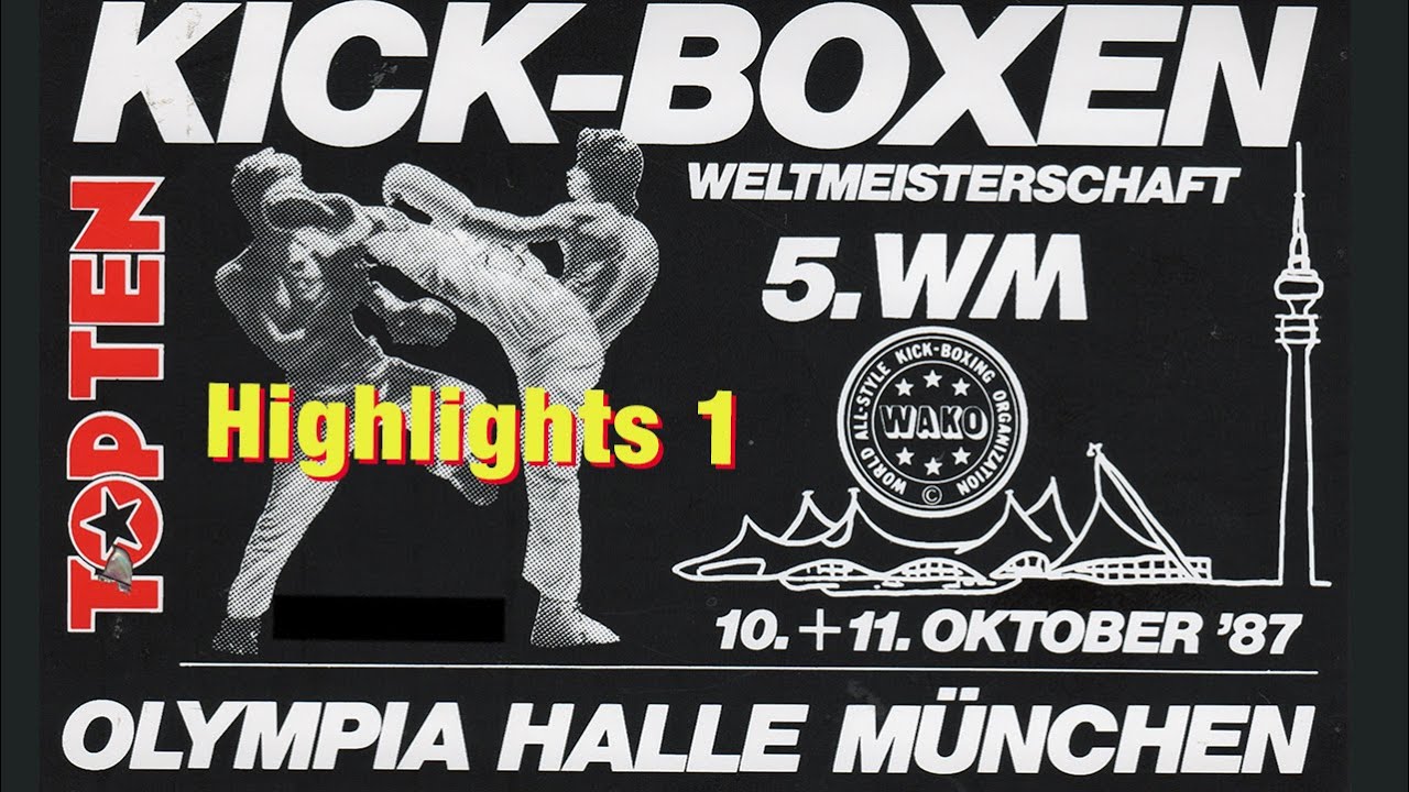 Weltmeisterschaft Kickboxen 1987 Teil 1
