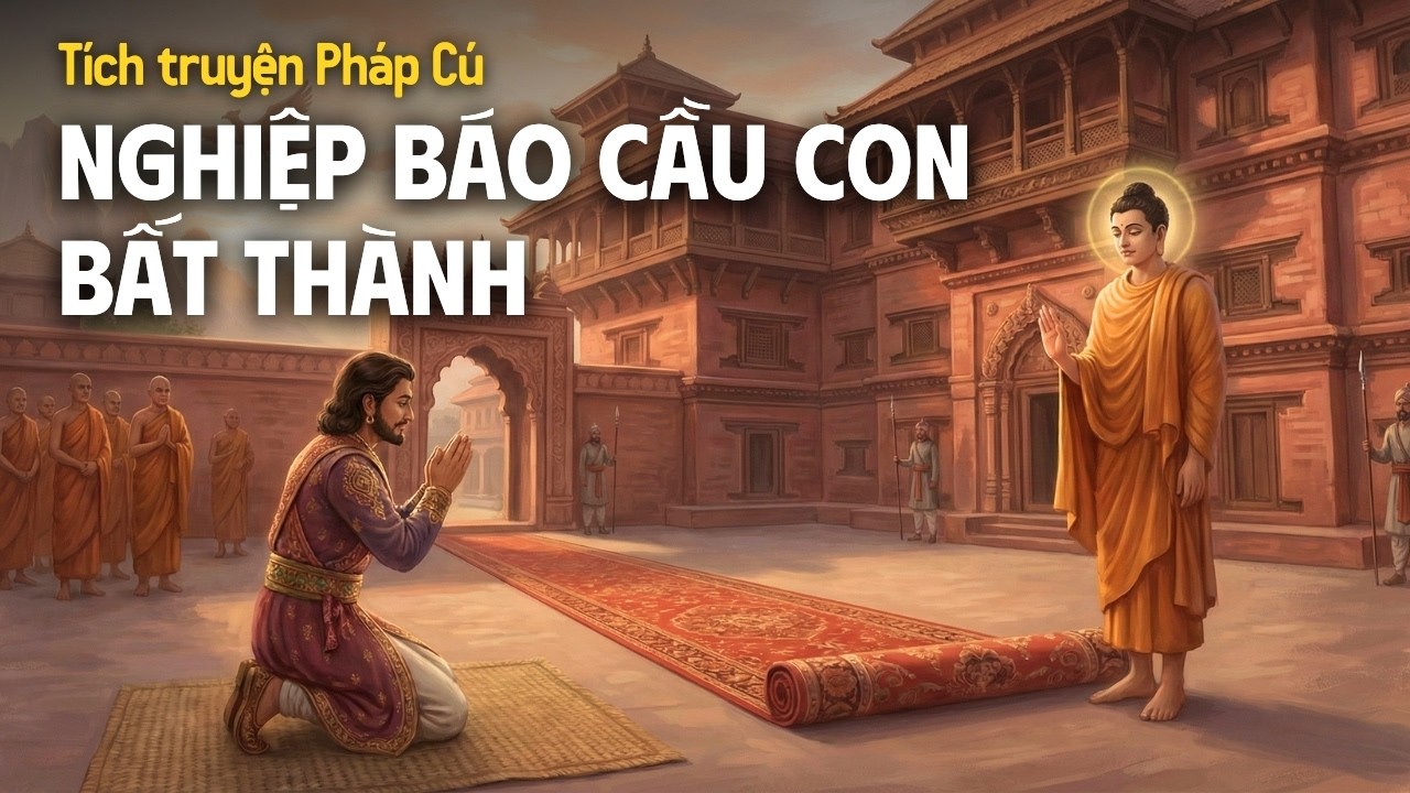 Hoàng Tử Bồ Đề Và Nghiệp Báo Cầu Con Bất Thành | Tích truyện Pháp Cú 157-166