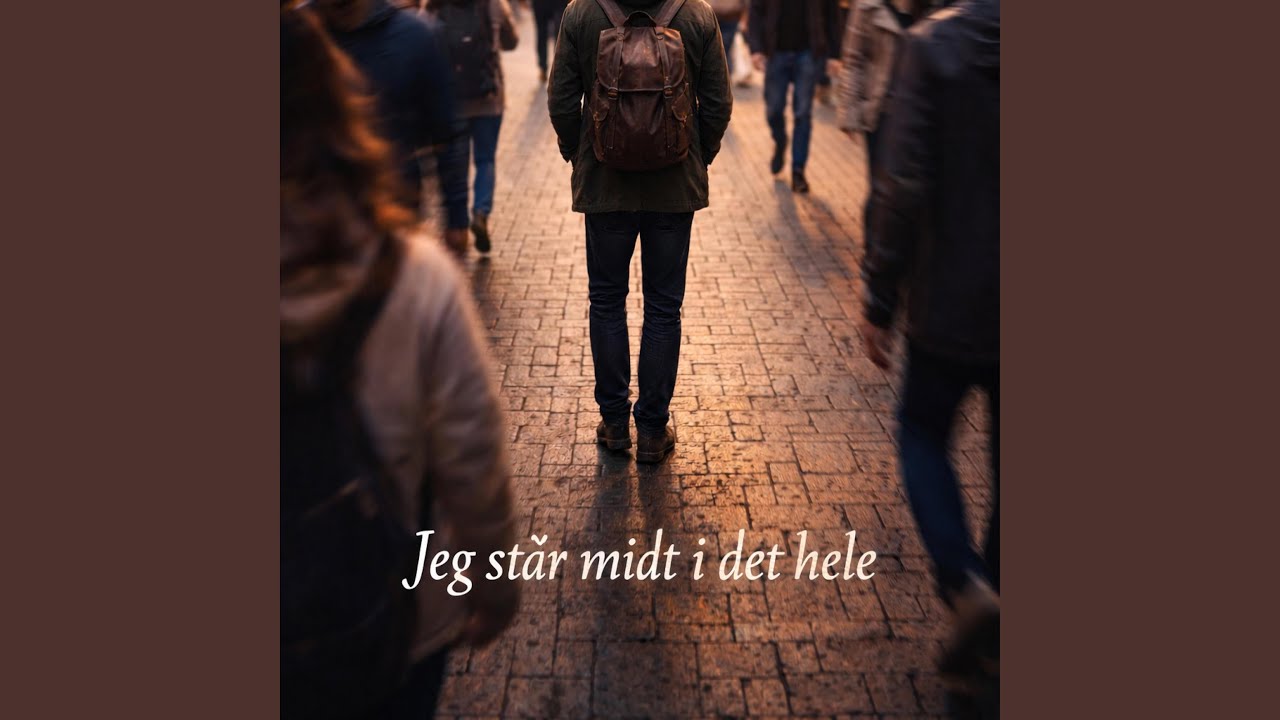 Jeg står midt i det hele