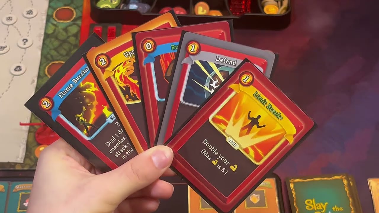 Slay the Spire: The Board Game - Ascension 1 Ironclad Solo Playthrough (Act 2)