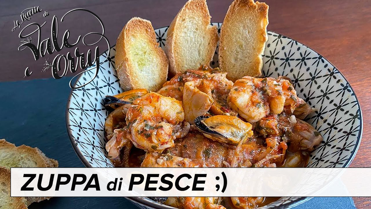 ZUPPA di PESCE SENZA SPINE | Niente Spine 100% Bontà!!🥂🇮🇹😋❤️😍😂😘