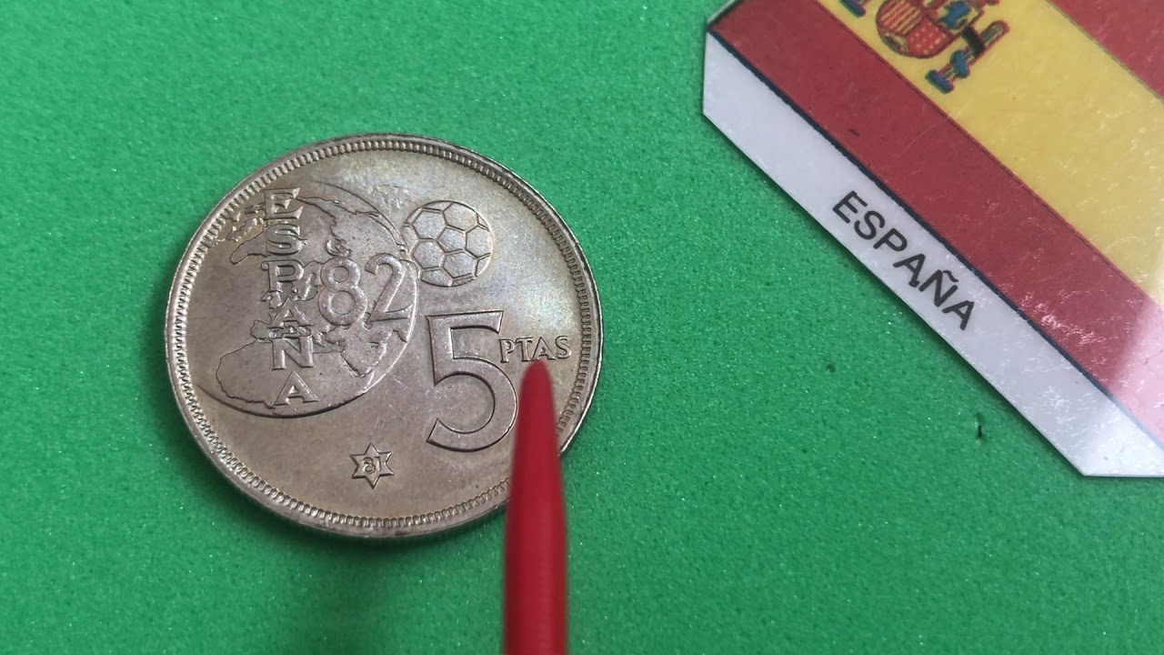 Moneda 5 Pesetas España 1980 