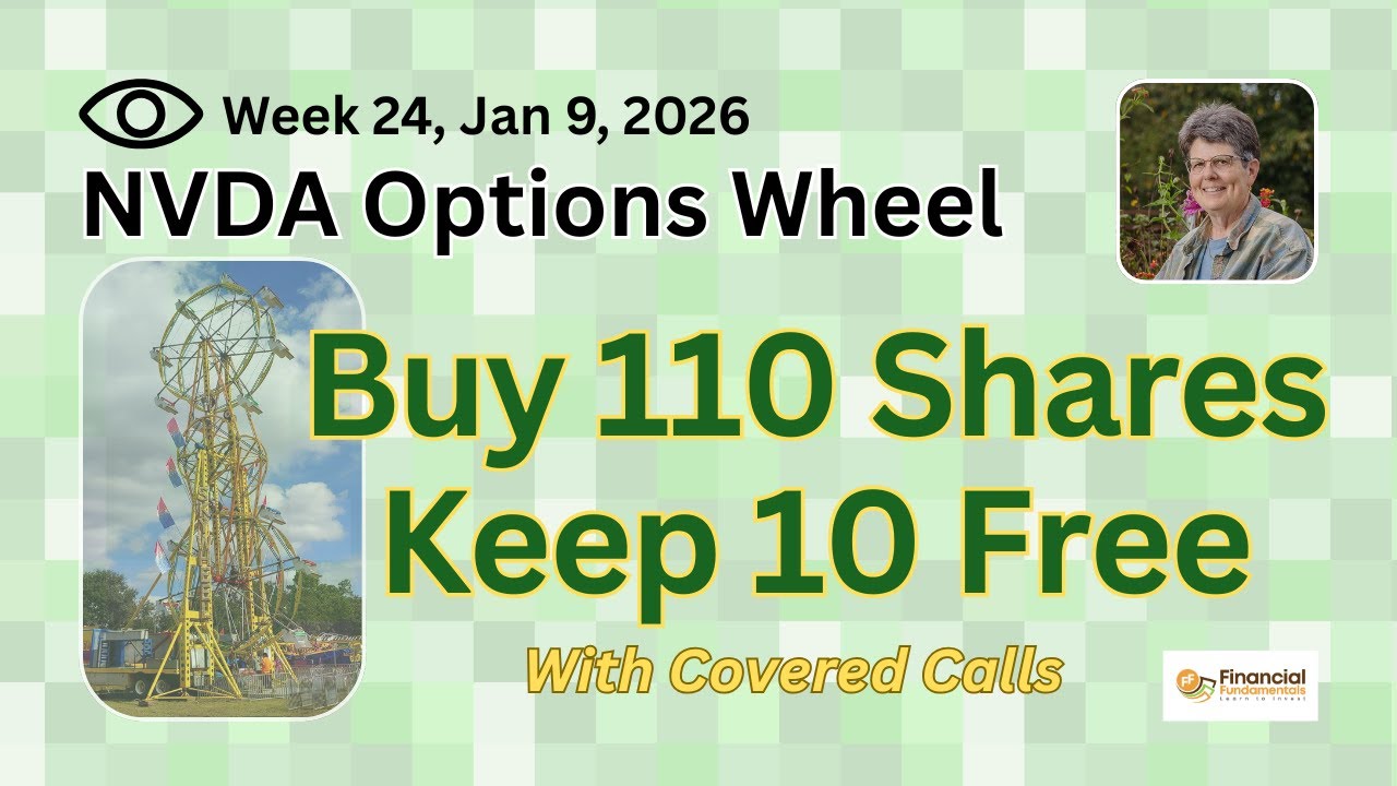 How I'm Rolling a Covered Call to Fully Pay for 10 NVDA Shares | Saylor Financial Fundamentals