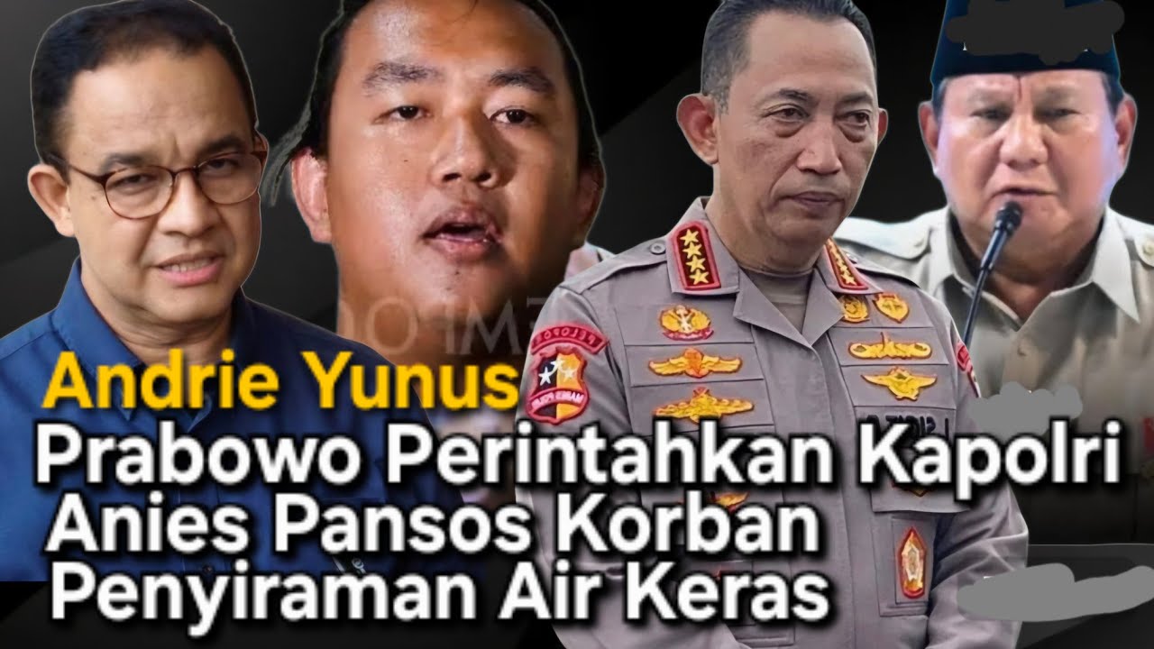 AKTIFIS HAM DISIRAM AIR KERAS, PRESIDEN PRABOWO BERIKAN ATTENSI KHUSUS DAN PERINTAHKAN KAPOLRI