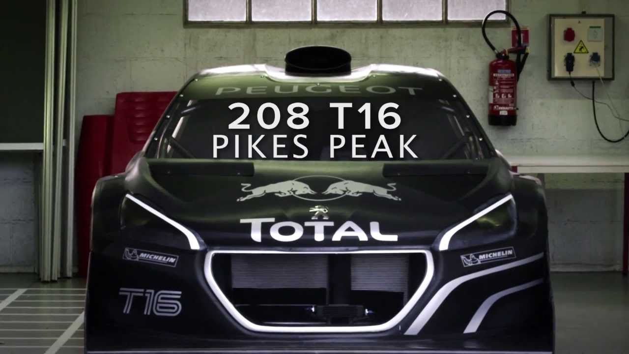 PEUGEOT 208 T16 - Pikes Peak / S&eacute;bastien Loeb erste Testfahrt