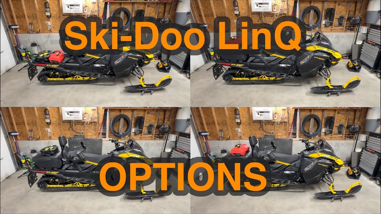 LinQ combinations on Ski-Doo Backcountry