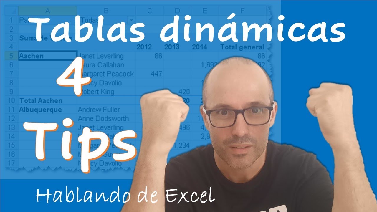 4 Tips de tablas din&aacute;micas que debes saber | Hablando de Excel