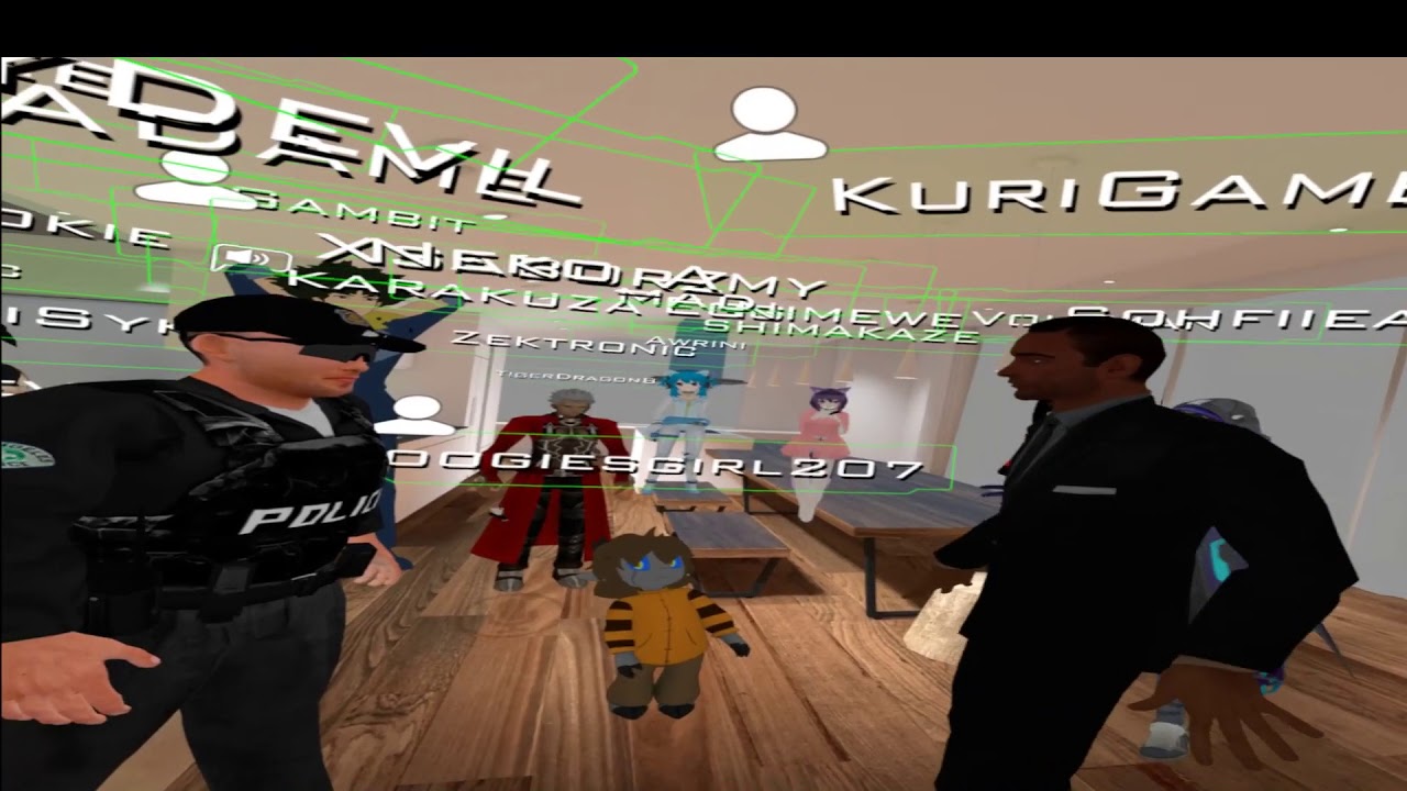 [VRchat] KuriGames Arrested! [VRPD]