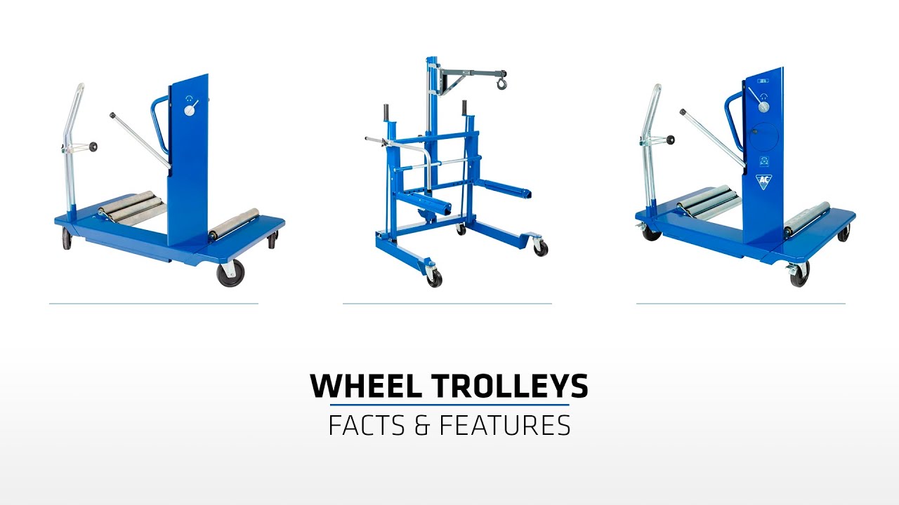Wheel trolleys, product range tour - facts & features by AC Hydraulic