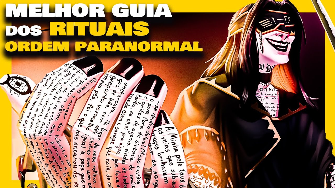 REVELADO! Como Fazer RITUAIS em ORDEM PARANORMAL RPG!