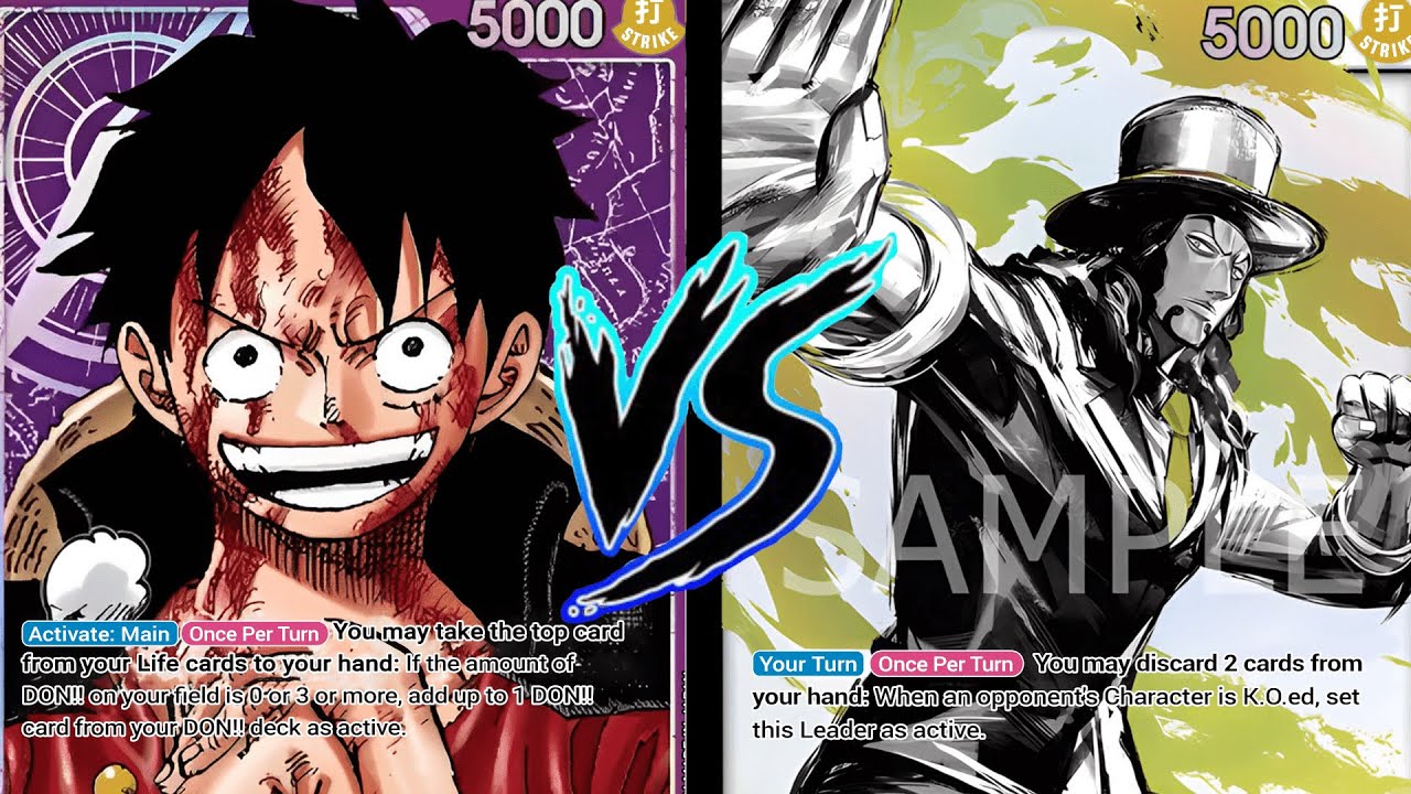 P Luffy vs Rob Lucci | One Piece TCG | OP05 Locals FINALS