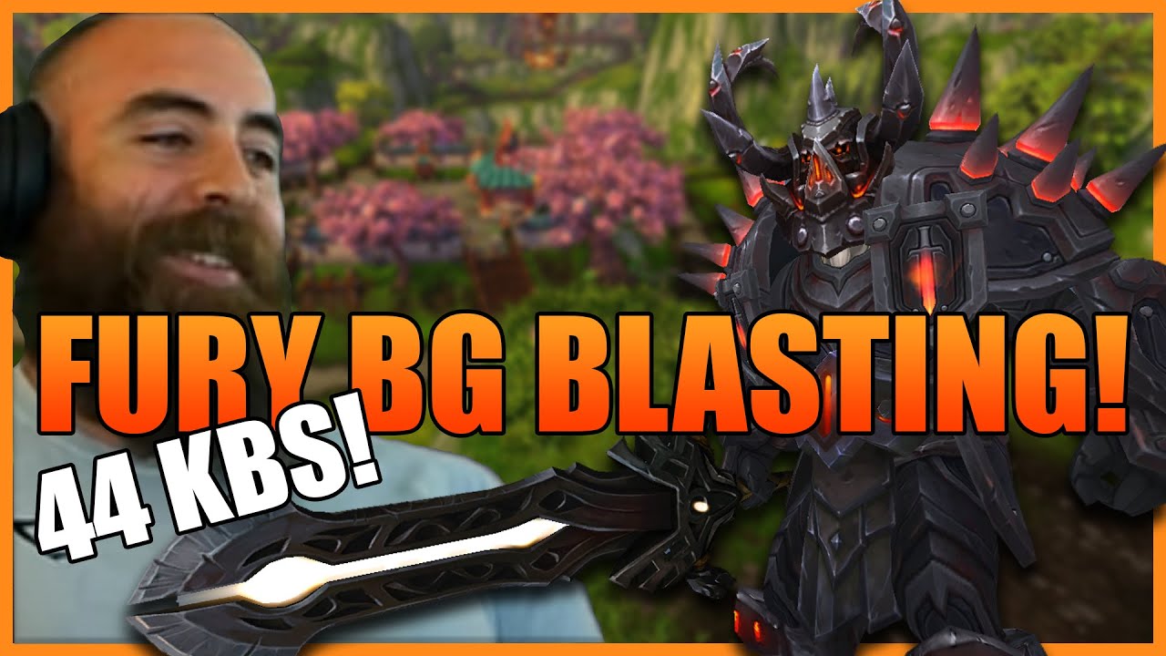 INSANE 44-0 FURY WARRIOR BG BLASTING - WoW 9.0.5 Death Wish Fury Warrior PvP