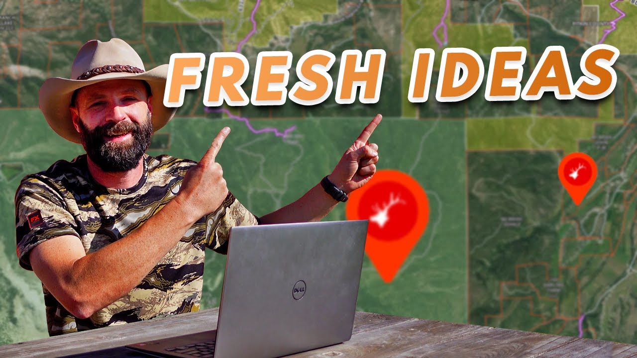 E-Scouting PRESSURED ELK  (Pt. 3 FRESH IDEAS Private Land and Outfitters)