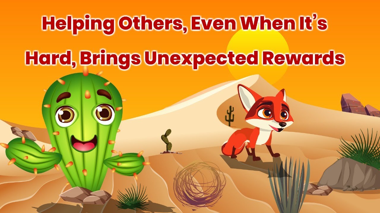 The Hidden Reward of Kindness | Animated Kids Story | Learn Through Fun| Moral stories for kids