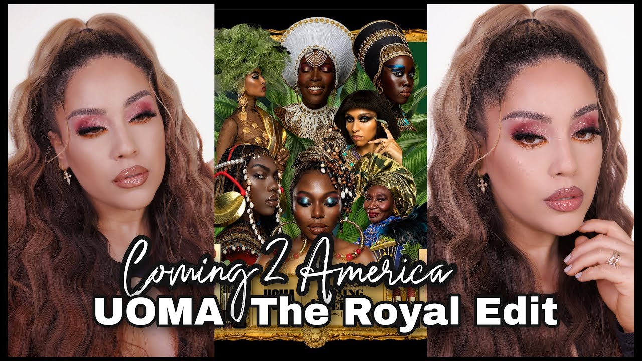 NEW* UOMA BEAUTY COMING 2 AMERICA The Royal Edit Collection Full Review