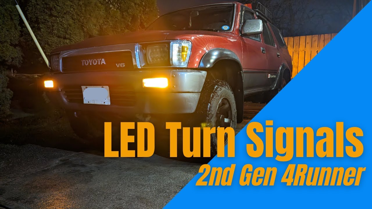 LED Turn Signals | 2nd Gen 4Runner (@AUXITOLED)