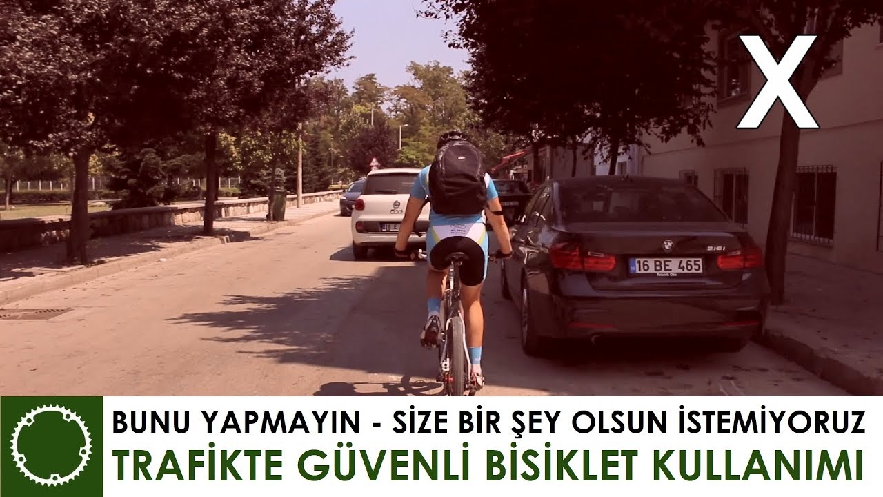 Trafikte Güvenli Bisiklet Kullanımı - Size Bir Şey Olsun İstemiyoruz