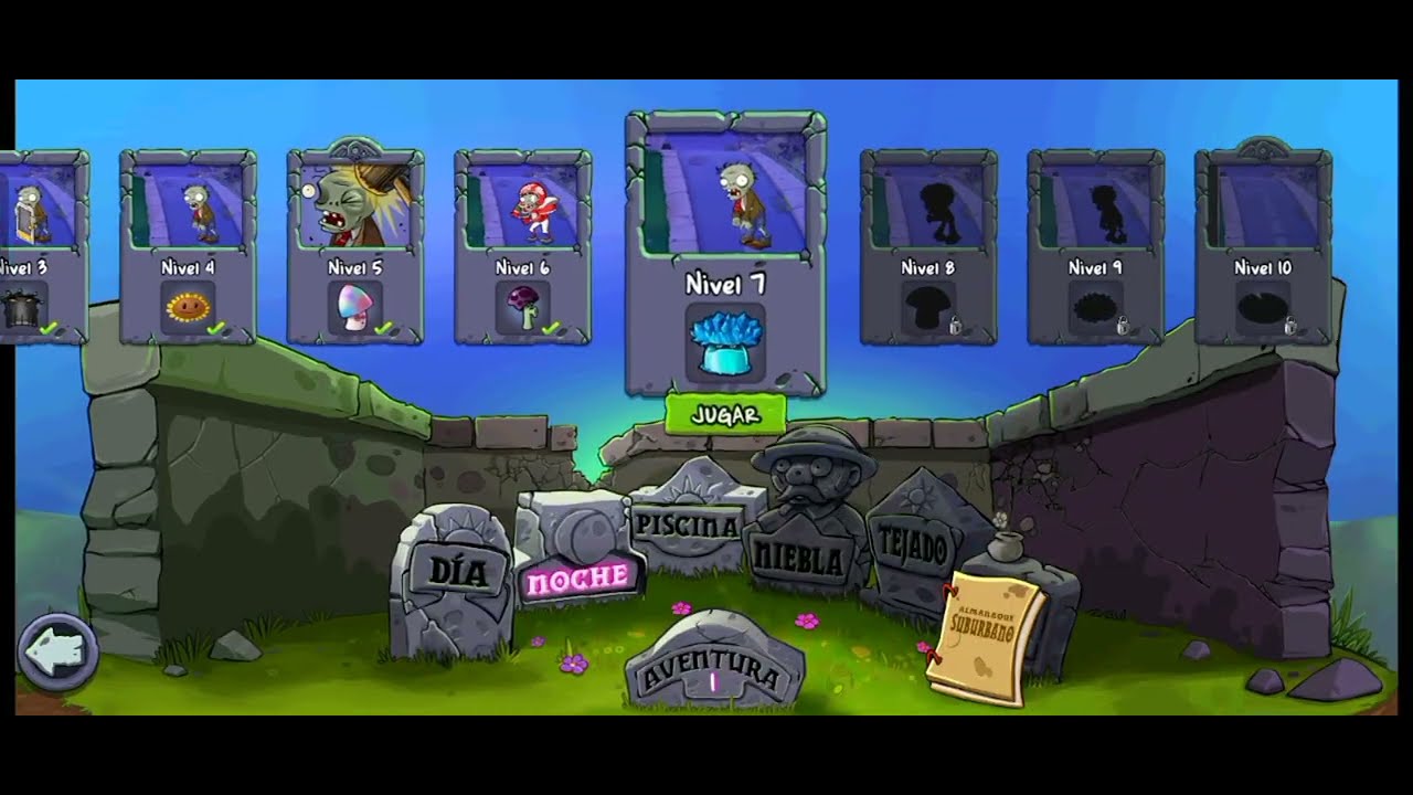 Plantas vs Zombies Parte 14, consiguiendo a seta congelada 