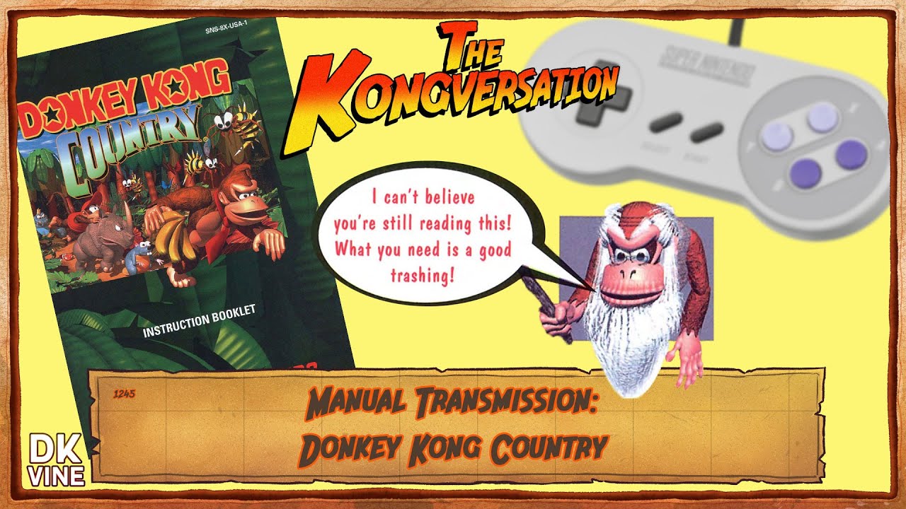 The Kongversation 1245 - Manual Transmission: Donkey Kong Country