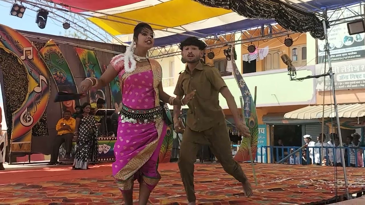 पोलिसवाल्या सायकलवाल्या song! मंगला बनसोडे सह नितीन बनसोडे तमाशा मंडळ 2026 पिपंरखेड येथे 