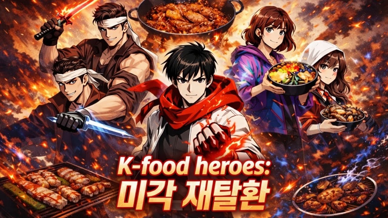 K-food heroes : 미각 재탈환 🦸‍♂️
